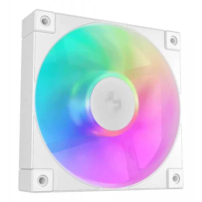 DeepCool FD12 ARGB R-FD12-WHAPN1-G ventoinha para caixa de PC, 120 mm (120x120x25), branca