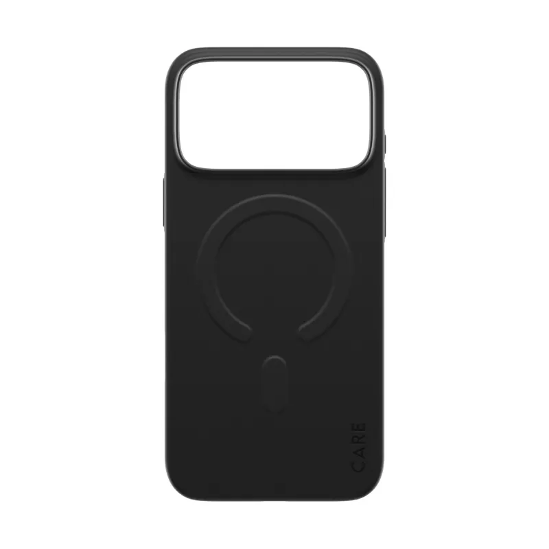 Capa para telemóvel PanzerGlass CARE™ SL1M preta com MagSafe para iPhone 17 Pro Max