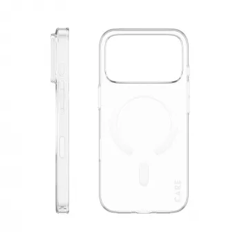 Capa PanzerGlass CARE SL1M transparente com MagSafe para iPhone 17 Pro