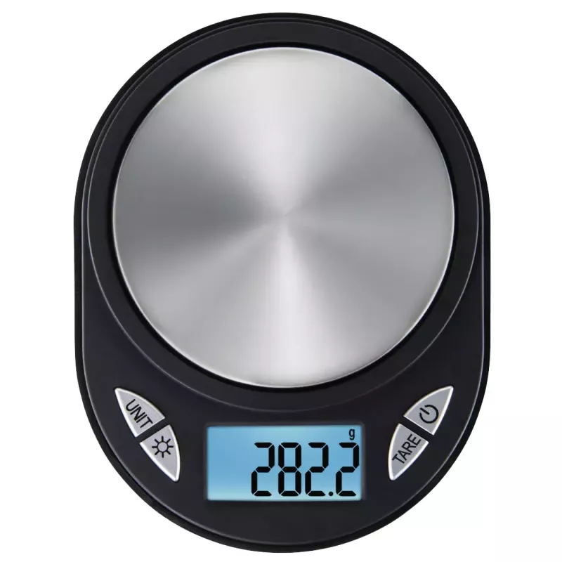 Xavax Jewel 00095318 balança de cozinha eletrónica, de bancada, oval, preta