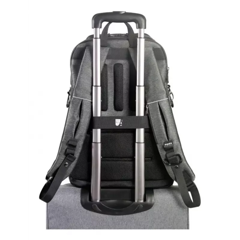 Port Designs Montreal 170401 mochila para portátil de 15,6-16 polegadas (39,6-40,6 cm), 24 l, antirroubo, compartimento RFID, poliéster, preta
