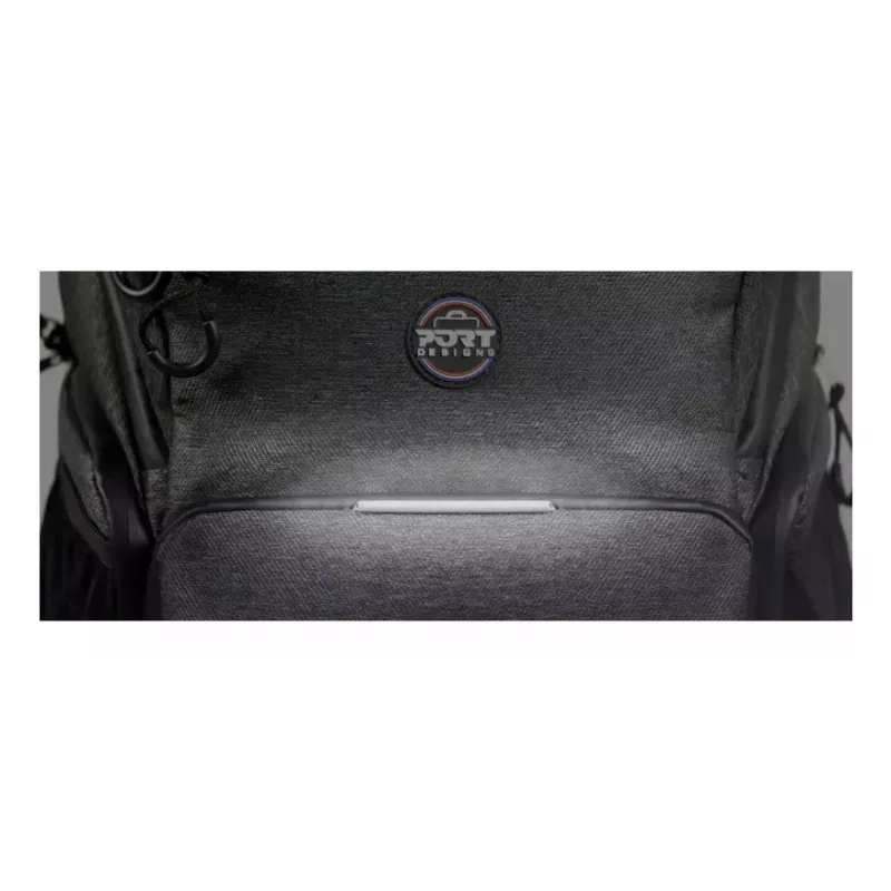 Port Designs Montreal 170401 mochila para portátil de 15,6-16 polegadas (39,6-40,6 cm), 24 l, antirroubo, compartimento RFID, poliéster, preta