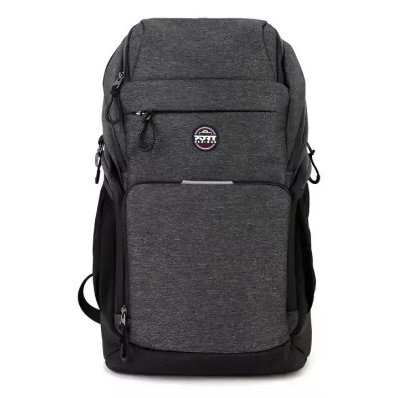 Port Designs Montreal 170401 mochila para portátil de 15,6-16 polegadas (39,6-40,6 cm), 24 l, antirroubo, compartimento RFID, poliéster, preta