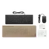 Teclado e rato Lenovo 4X31R64400 incluídos universal USB US English preto