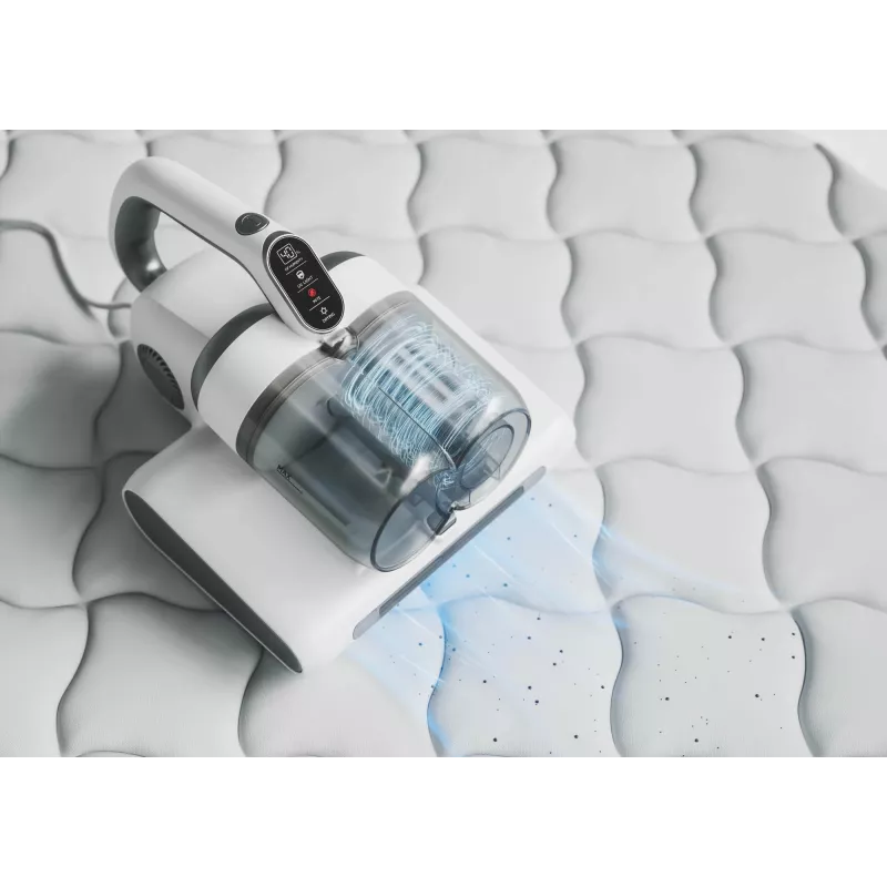 Aspirador de mão Hoover HMC510UV 011 salva, branco sem saco
