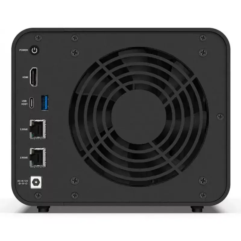 Servidor NAS/armazenamento TerraMaster F4-424 PRO desktop Intel® Core™ i3 i3-N305 32 GB DDR5 preto