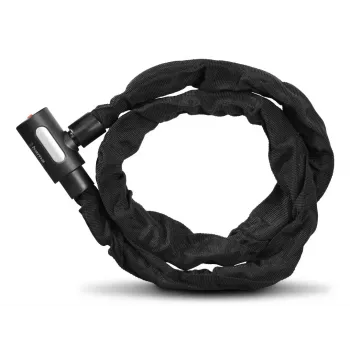 Cadeado de bicicleta Hama 00178138 preto 1200 mm cadeado de corrente