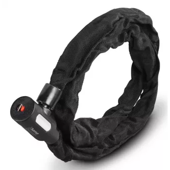 Cadeado de bicicleta Hama 00178138 preto 1200 mm cadeado de corrente