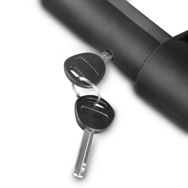 Cadeado de bicicleta Hama 00178139 preto 210 mm cadeado em U