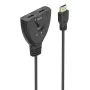 Comutador Hama 4K HDMI 2x1, 2x conector fêmea HDMI - 1x conector macho HDMI