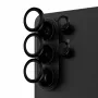 Proteção para lente da câmara PanzerGlass Hoops para Samsung Galaxy S26 Ultra — vidro temperado, silicone, preto