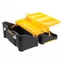 Mala rígida Stanley STST83397-1 plástico 22 kg preto amarelo