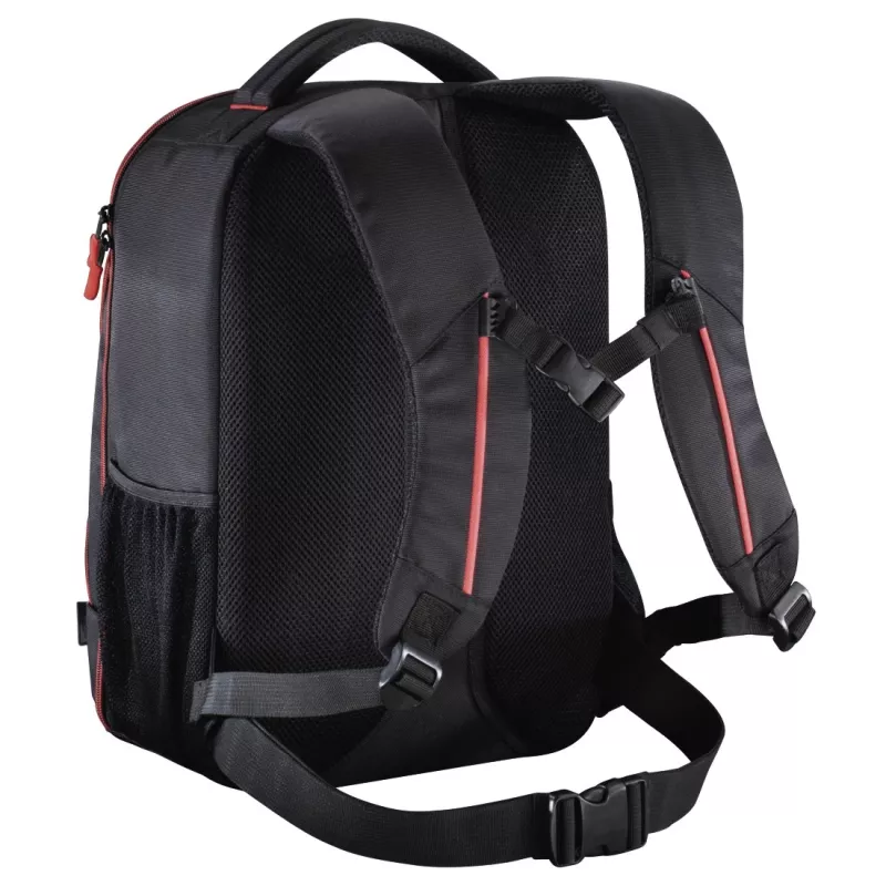 Mochila Hama Miami preta, vermelha