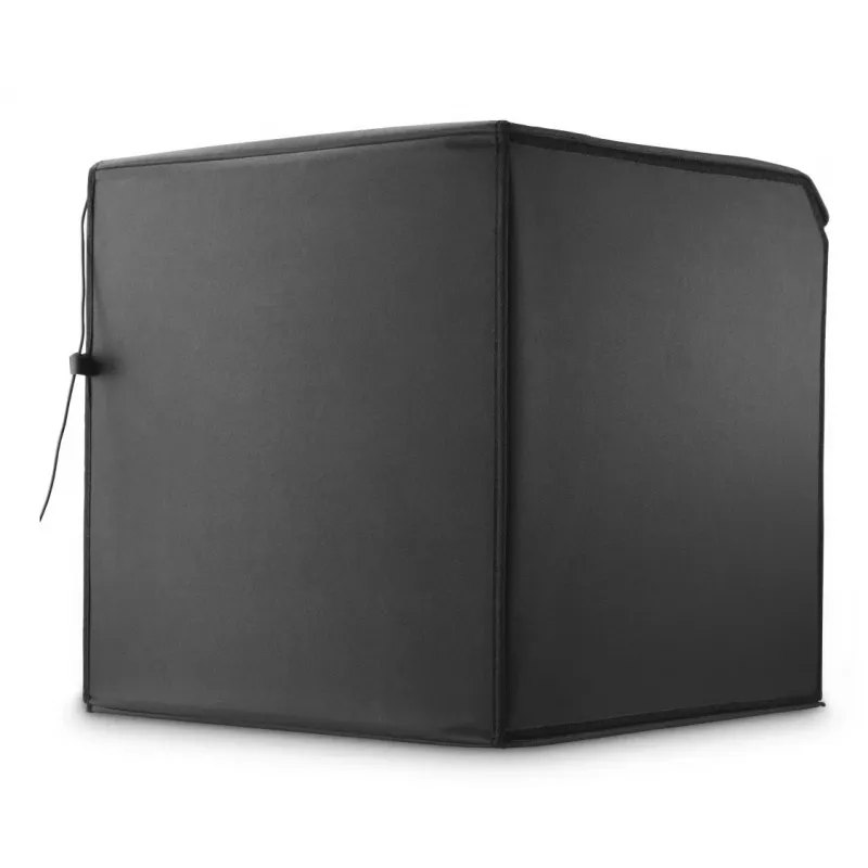 Mini estúdio fotográfico HAMA caixa dobrável com anel de luz LED 50×50 cm, modelo 00004664