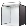 Mini estúdio fotográfico HAMA caixa dobrável com anel de luz LED 50×50 cm, modelo 00004664