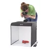 Mini estúdio fotográfico HAMA caixa dobrável com anel de luz LED 50×50 cm, modelo 00004664