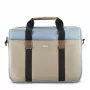 Mala top loader Hama Silvan 35,8 cm (14,1 polegadas) bege, azul