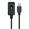 Techly IUSB-REP220TY3 Cabo USB USB 2.0 20 m USB A preto