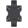 Manhattan Suporte de parede para TV e monitores (Full Motion), Para ecrãs de 13 polegadas a 27 polegadas, Compatibilidade VESA: 75x75 mm e 100x100 mm – Verifique as dimensões dos quatro orifícios de montagem na parte traseira do ecrã para garantir a compatibilidade, Máx. 20 kg, preto, suporte