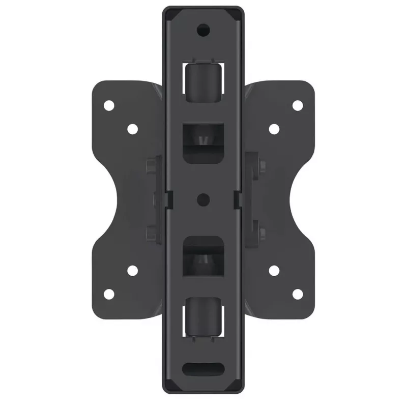Manhattan Suporte de parede para TV e monitores (Full Motion), Para ecrãs de 13 polegadas a 27 polegadas, Compatibilidade VESA: 75x75 mm e 100x100 mm – Verifique as dimensões dos quatro orifícios de montagem na parte traseira do ecrã para garantir a compatibilidade, Máx. 20 kg, preto, suporte