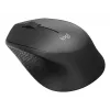 Rato Logitech M330 SILENT PLUS — RF Wireless, para destros, 1000 DPI, 3 botões, roda de deslocamento, preto, a pilhas