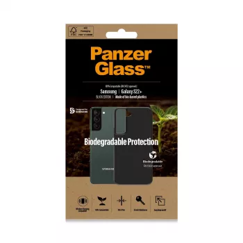 Capa PanzerGlass Samsung Galaxy S22 Plus Preto Biodegradável