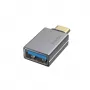 Adaptador Hama 00200300 adaptador USB Type-A USB Type-C cinzento