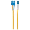 Cabo de patch de fibra ótica Intellinet, OS2, LC/SC, 1 m, amarelo, duplex, monomodo, 9/125 µm, LSZH, fibra, garantia vitalícia