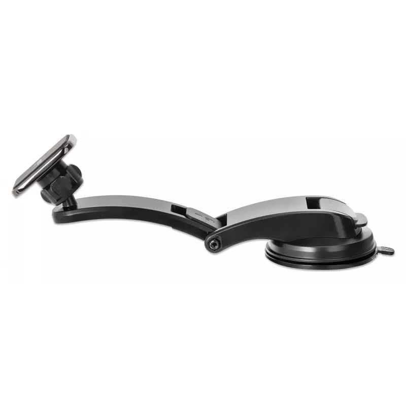 Suporte universal para painel de automóvel Manhattan com suporte magnético para smartphone, utilização horizontal ou vertical, preto, três anos de garantia