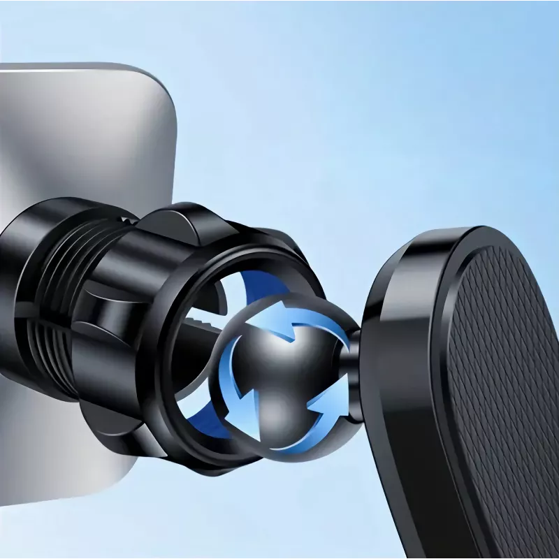 Suporte universal para painel de automóvel Manhattan com suporte magnético para smartphone, utilização horizontal ou vertical, preto, três anos de garantia