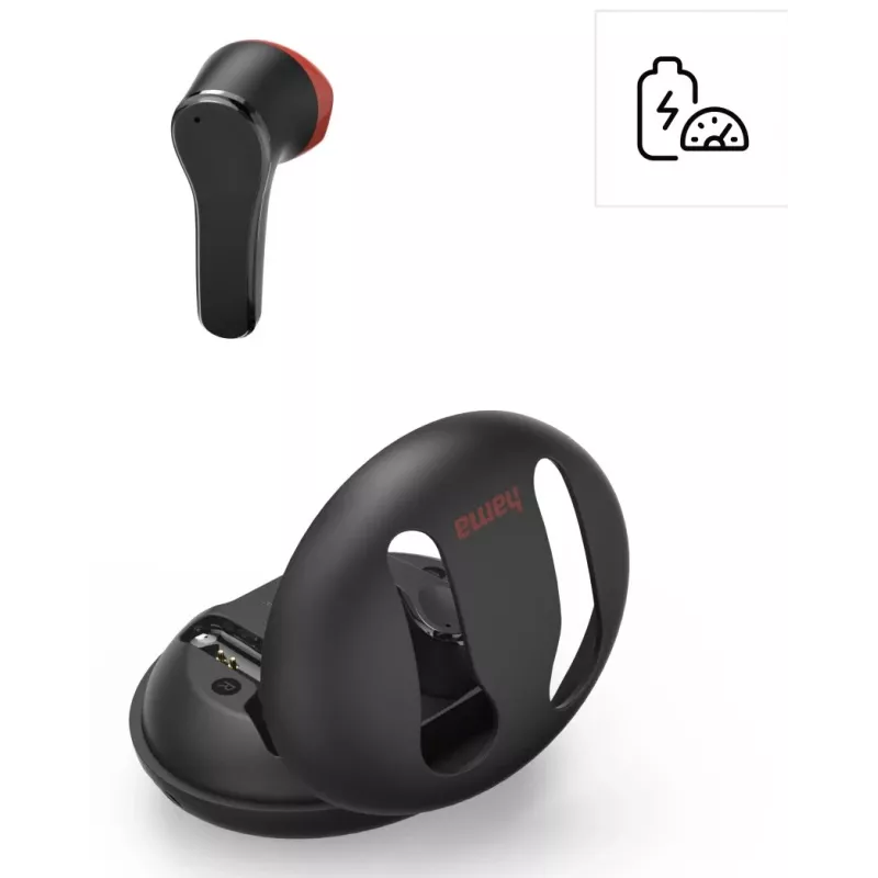 Headset Hama Spirit Unchained True Wireless Stereo (TWS) In-ear Chamadas/Música Bluetooth Preto