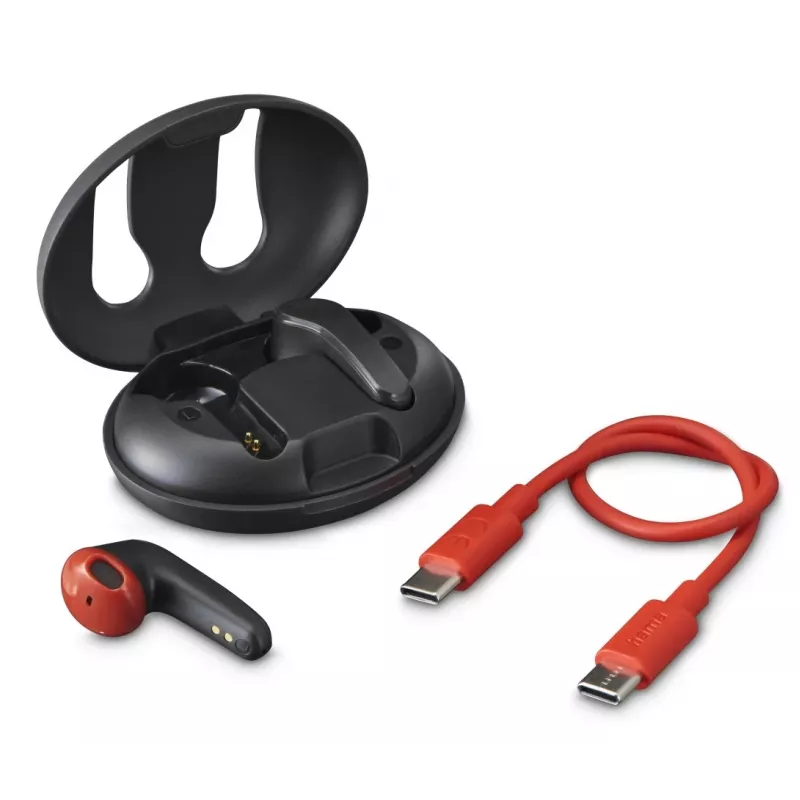 Headset Hama Spirit Unchained True Wireless Stereo (TWS) In-ear Chamadas/Música Bluetooth Preto