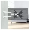 Suporte de parede para TV Hama 00220854 165,1 cm (65 polegadas) Preto, Branco