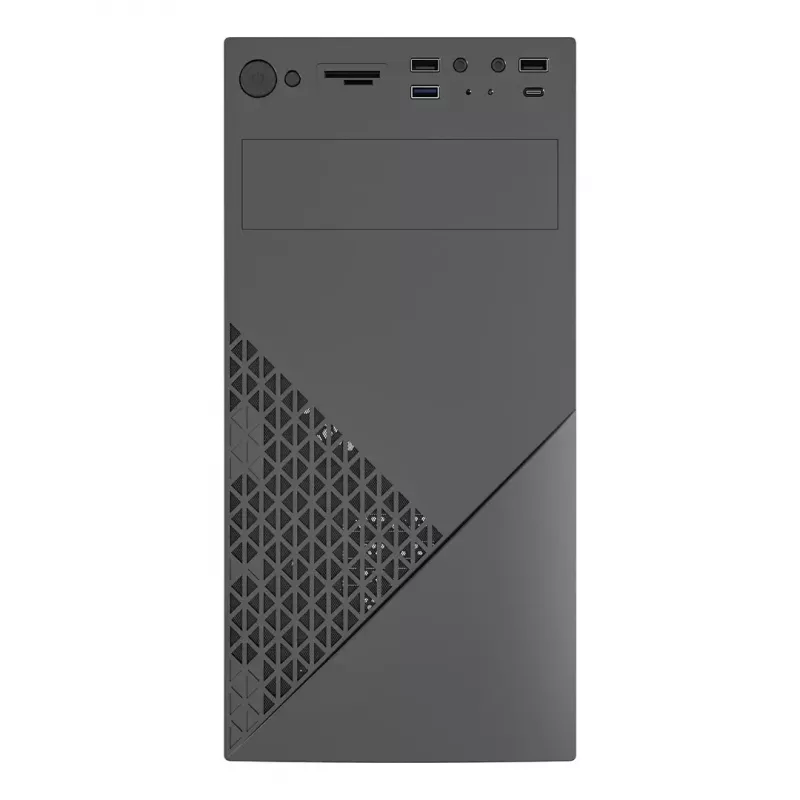 Caixa de computador Gembird CCC-FC-K170, mATX, preta