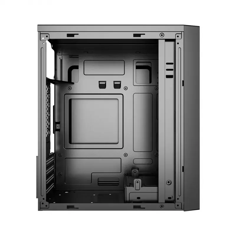 Caixa de computador Gembird CCC-FC-K170, mATX, preta