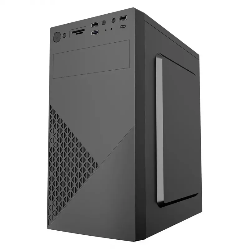 Caixa de computador Gembird CCC-FC-K170, mATX, preta
