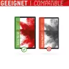 Vidro para tablet Displex (9H) para Samsung Galaxy Tab A8, moldura de montagem Eco, inquebrável, ultrafino, invisível