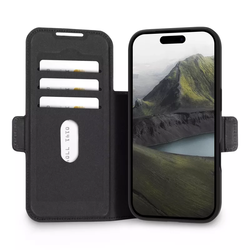 dbramante1928 Oslo Pro MS capa folio para iPhone 17 Pro, preto