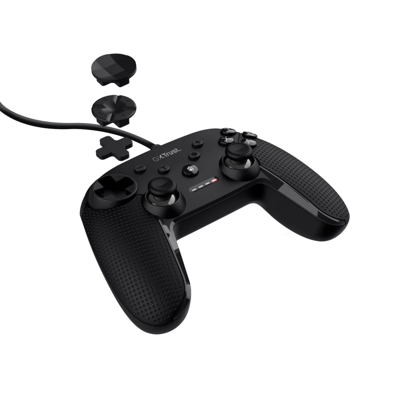 Trust GXT 541 MUTA preto USB 2.0 joystick analógico / digital PC