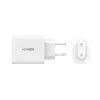 j5create JUP3365E-EN carregador GaN USB-C® de 65W com 3 portas, interior, AC, branco
