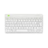 R-Go Tools teclado ergonómico R-Go Compact Break, teclado compacto com software de pausas, AZERTY (FR), Bluetooth, branco