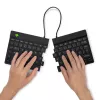 R-Go Tools teclado ergonómico R-Go Split Break com software de pausas, teclado ergonómico dividido, AZERTY (FR), Bluetooth, preto