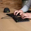 R-Go Tools teclado ergonómico R-Go Split Break com software de pausas, teclado ergonómico dividido, AZERTY (FR), Bluetooth, preto