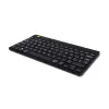 R-Go Tools teclado ergonómico R-Go Compact Break, teclado compacto com software de pausas, AZERTY (BE), Bluetooth, preto