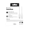 mophie essentials cabo de carregamento Lightning para USB-C (1M) branco