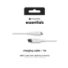 mophie essentials cabo de carregamento Lightning para USB-C (1M) branco