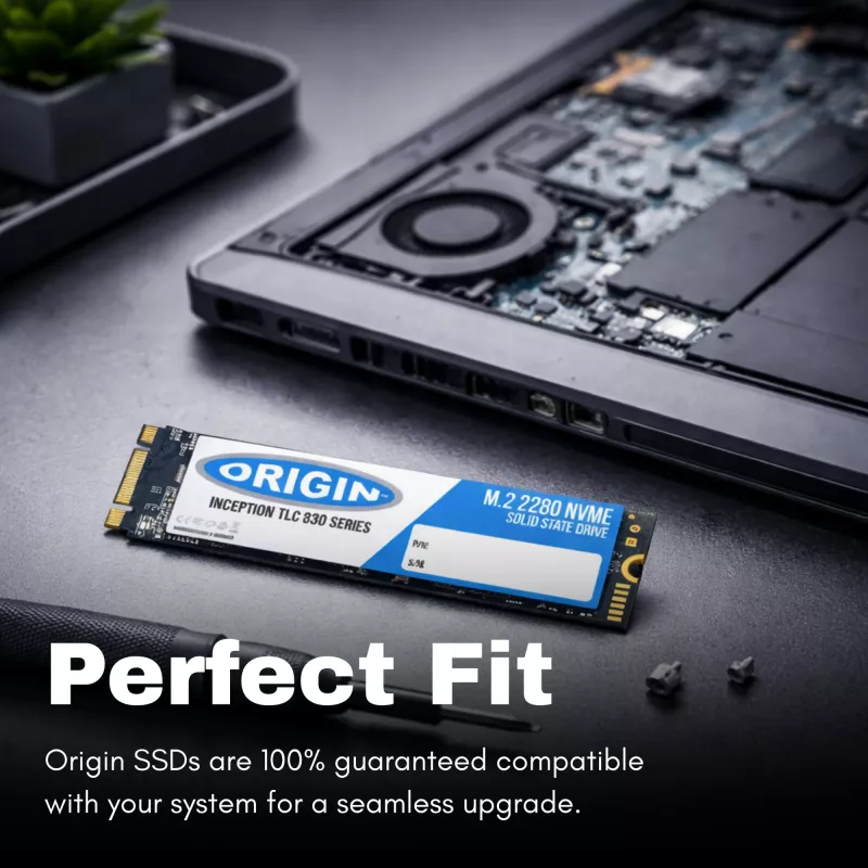Origin Storage Inception SSD 1 TB PCIe 4.0 NVMe M.2 3D TLC 30 mm