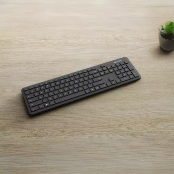Incase Designed by Microsoft Teclado Bluetooth Universal QWERTY Alemão Preto