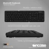 Incase Designed by Microsoft Teclado Bluetooth Universal QWERTY Alemão Preto