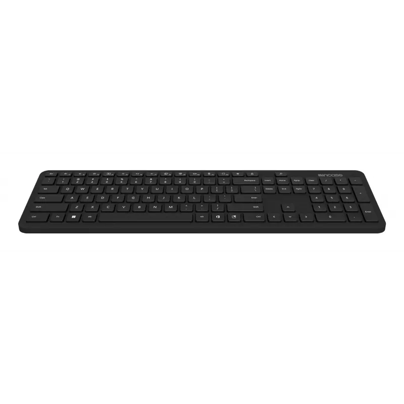 Incase Designed by Microsoft Teclado Bluetooth Universal QWERTY Alemão Preto